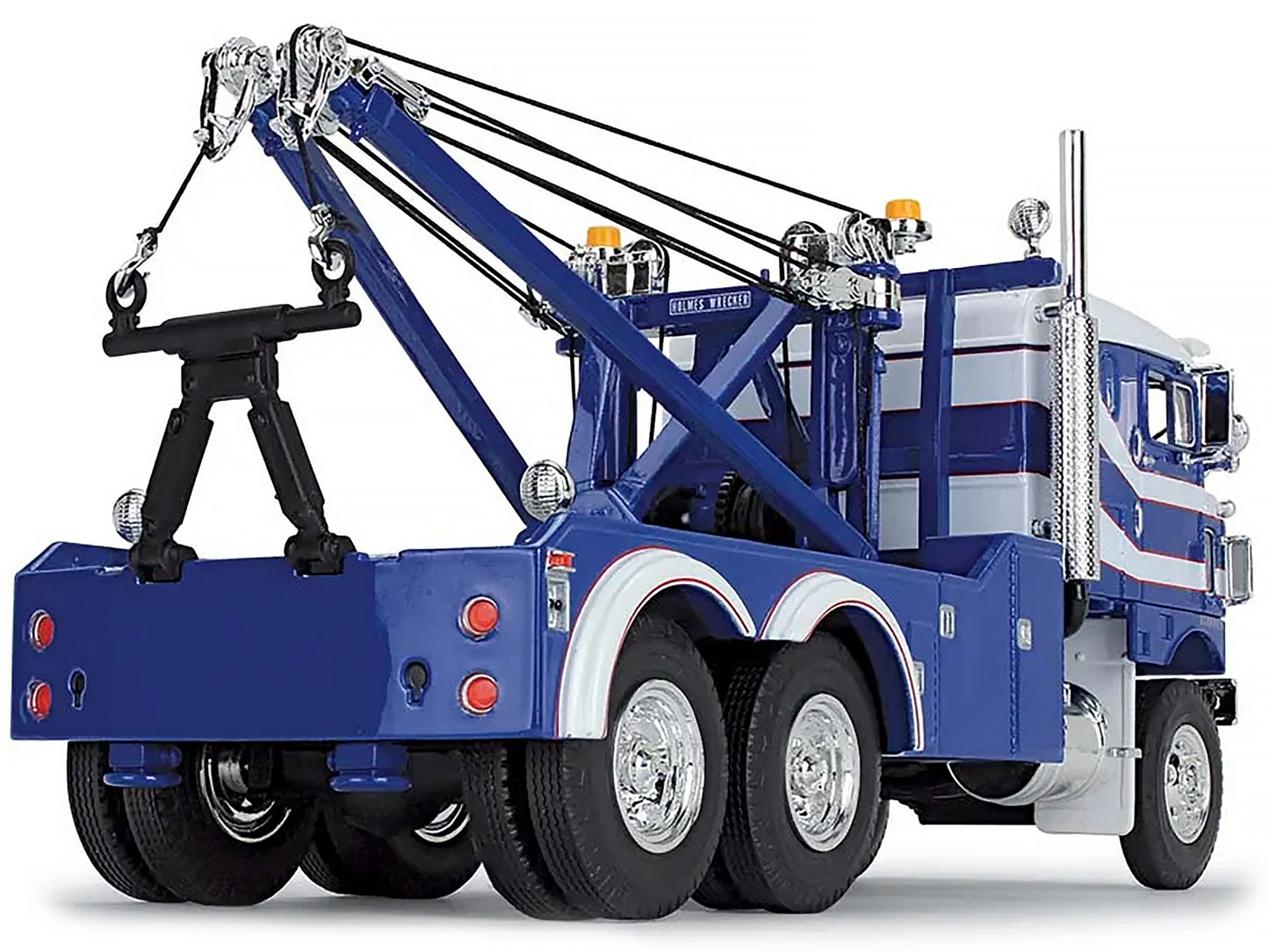 1953 Kenworth Bullnose Heavy Blue Diecast Model Tow Truck