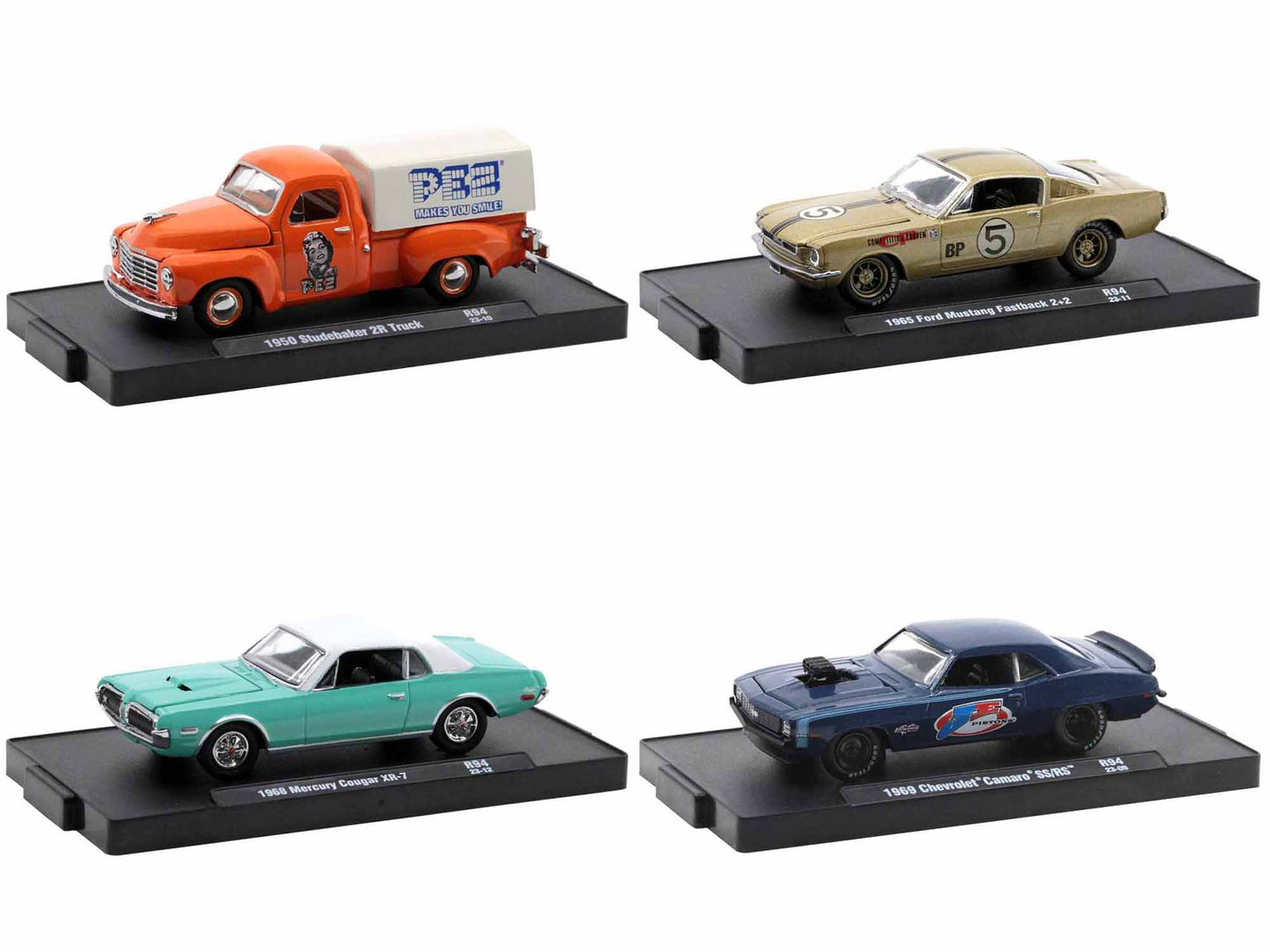 Auto-Drivers 4 Piece Diecast Model Car/Truck Set