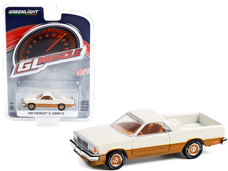 1980 Chevrolet El Camino White Diecast Model Car