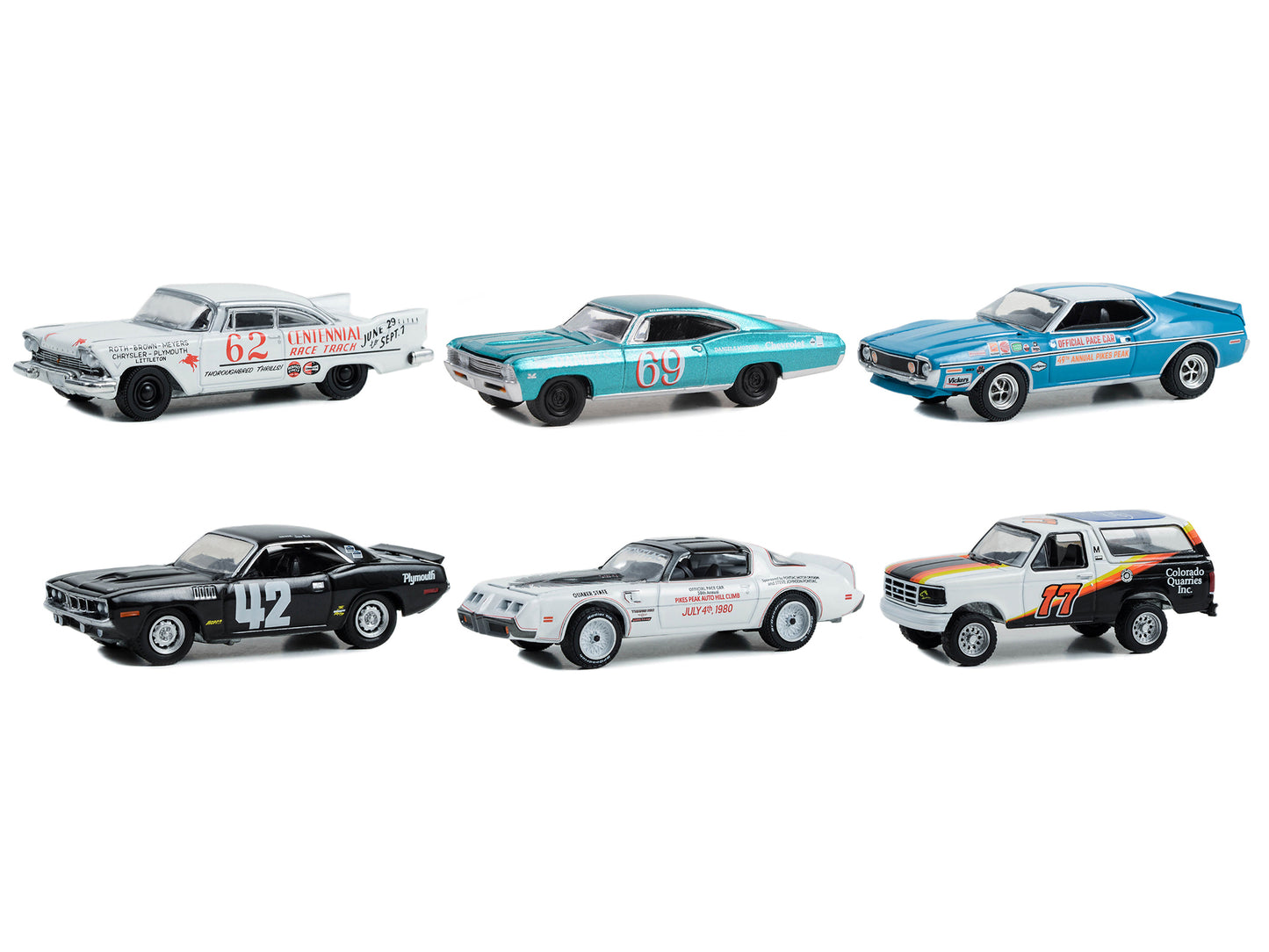 Pikes Peak Diecast Model Car/Truck Set
