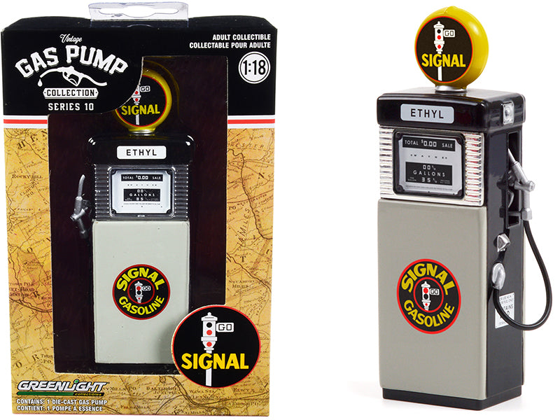 1951 Wayne 505 Gas Black Diecast Model Gas Pump