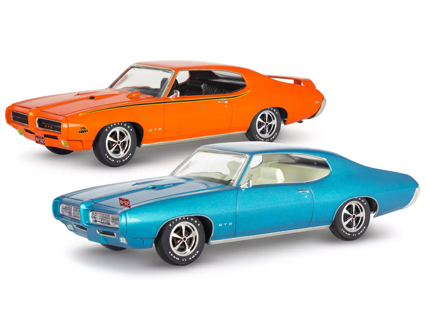 1969 Pontiac GTO Model Model Kit to Build