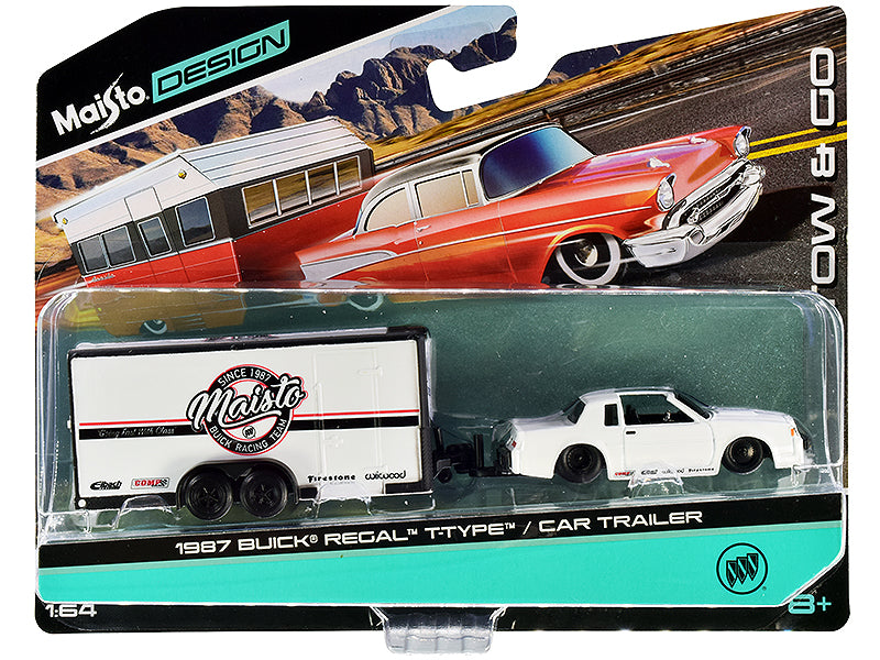 1987 Buick Regal T White Diecast Model Car