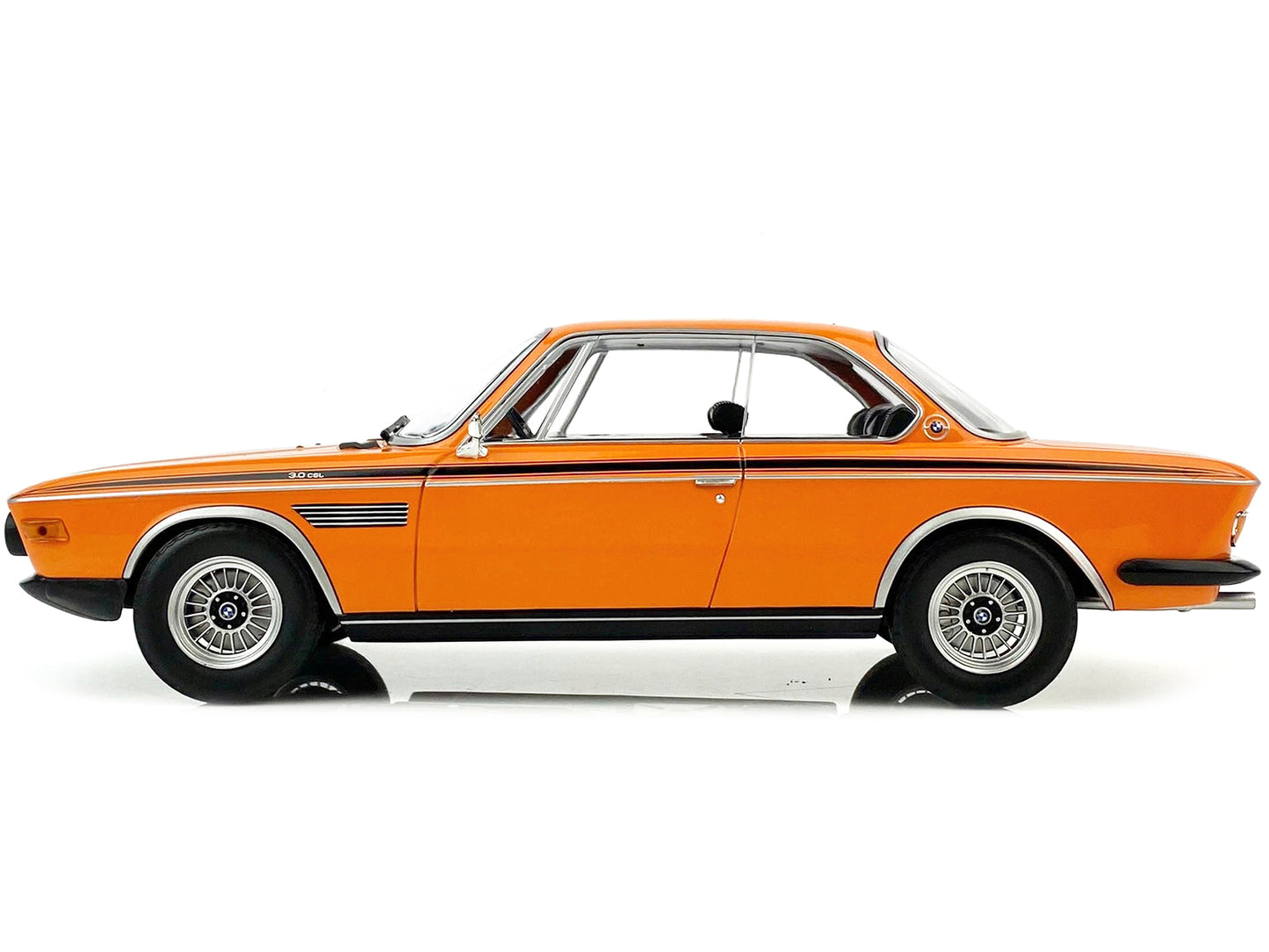 1971 BMW 3.0 CSL Orange Diecast Model Car