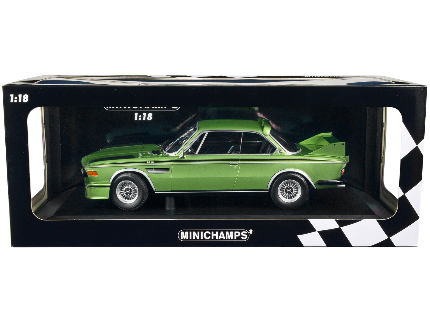 1973 BMW 3.0 Green Diecast Model Car
