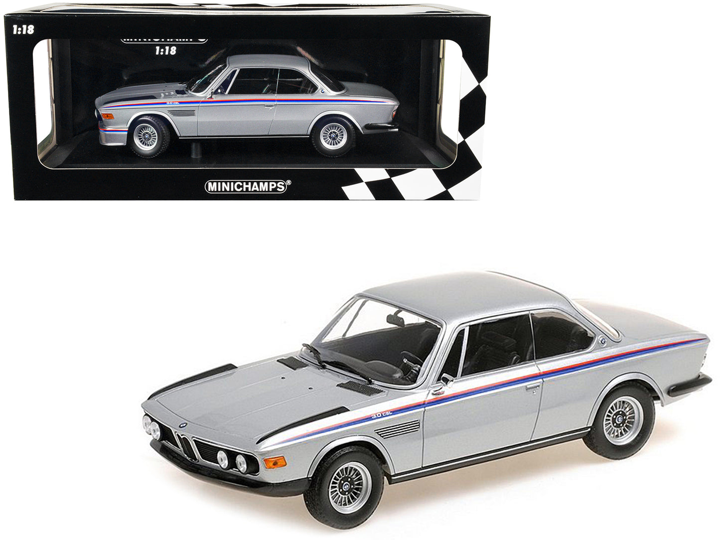 1973 BMW 3.0 Red Diecast Model Car
