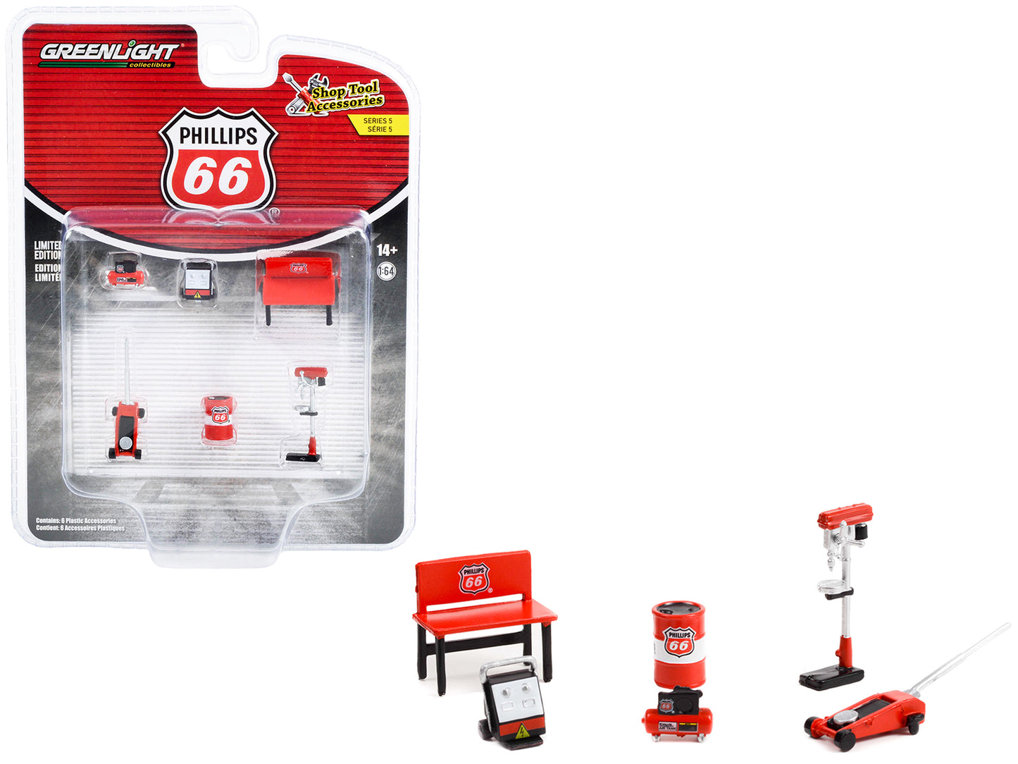 Phillips 66 6 piece Model Tools & Equipment