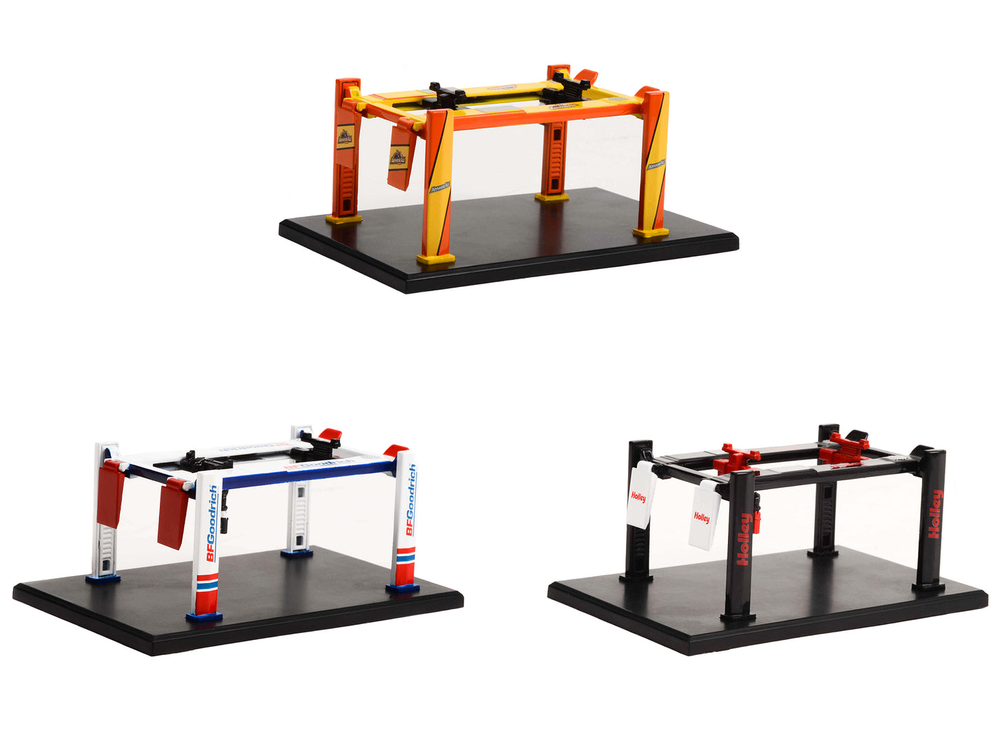 Four Post Diecast Model Automotive Lift