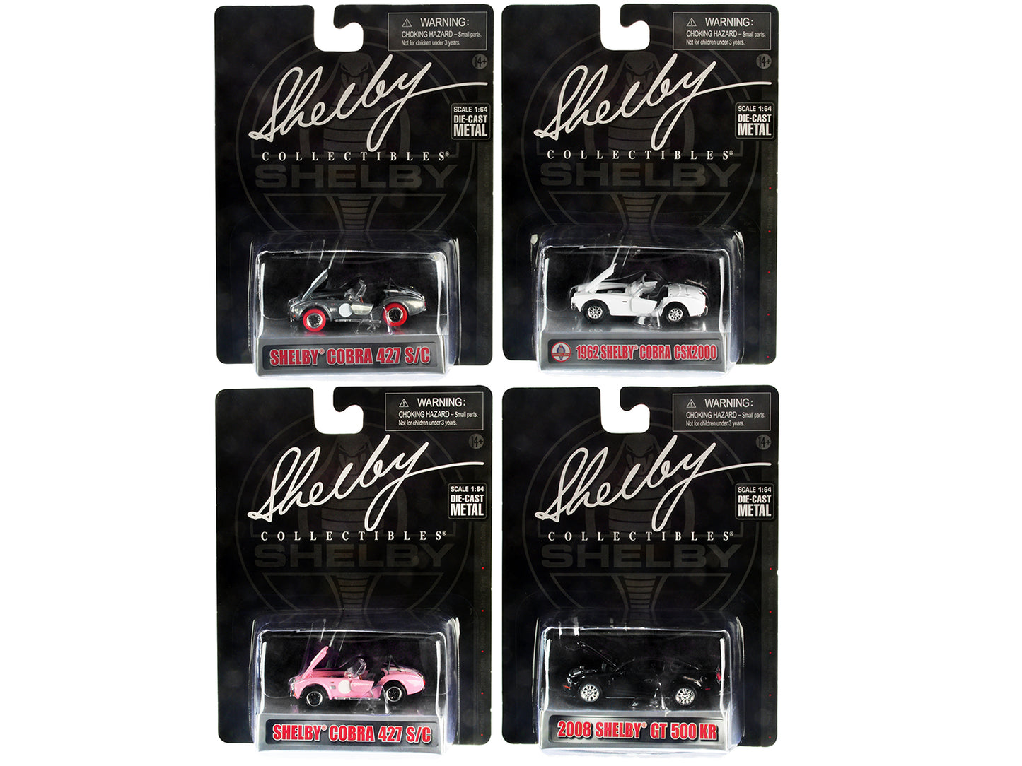 Carroll Shelby 50th Anniversary Diecast Model Car/Truck Set