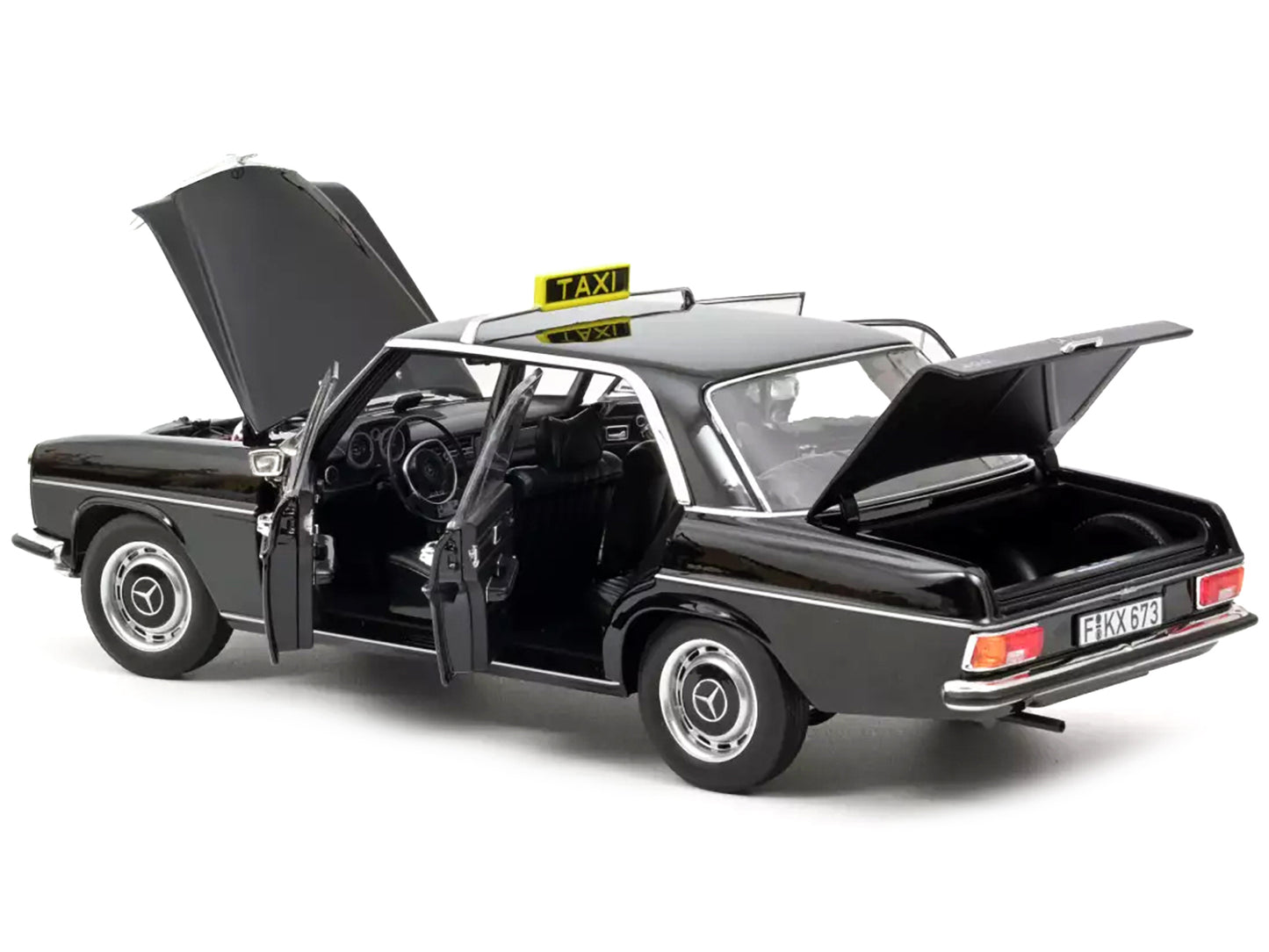 1968 Mercedes-Benz 200 Black Diecast Model Car