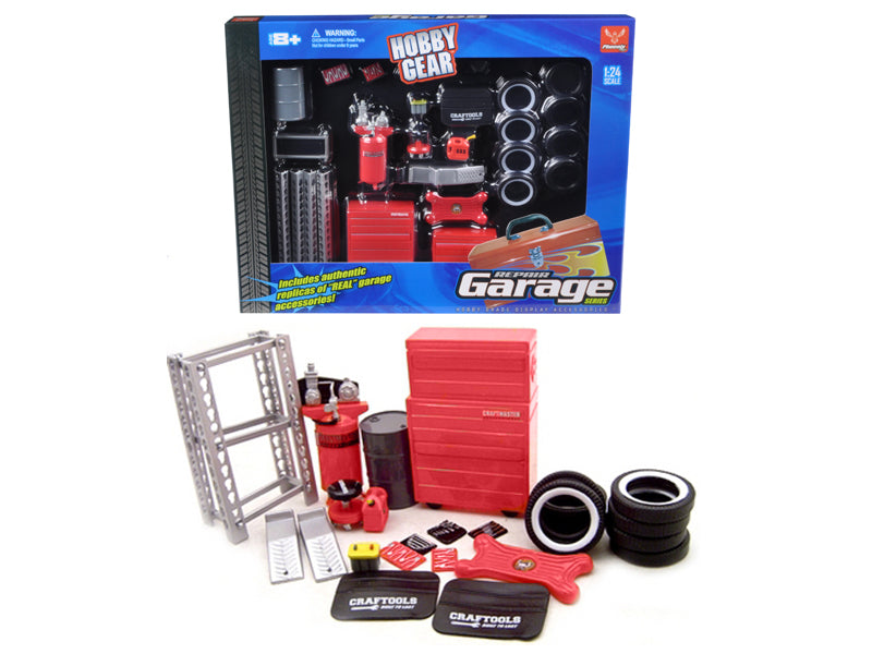 Repair Garage Accessories Tool Model Garage Tool Set