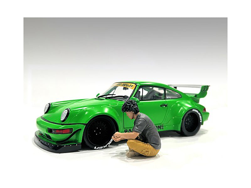 RWB Legend Akira Nakai Model Car Guy Figure