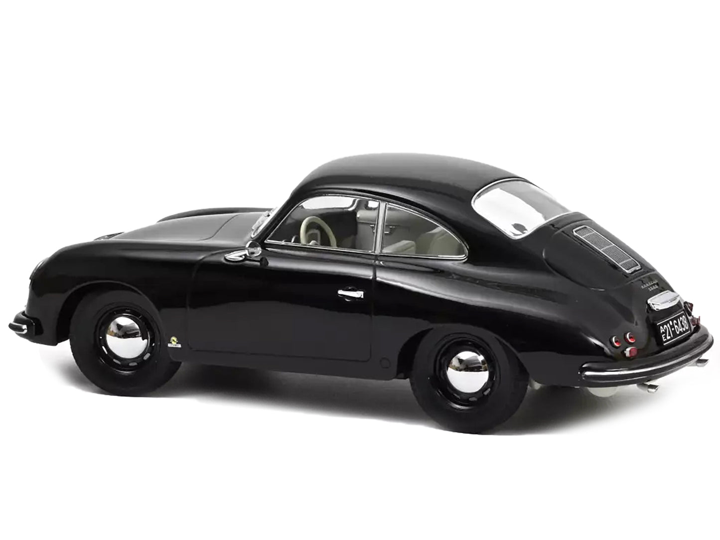 1952 Porsche 356 Coupe Black Diecast Model Car