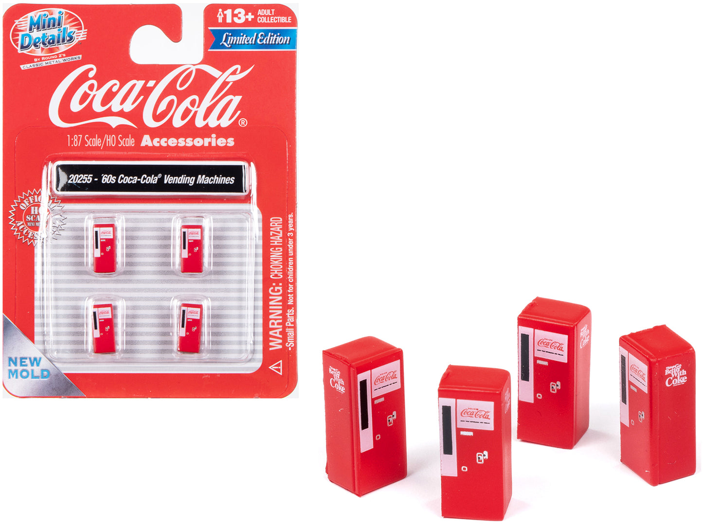1960's Coca-Cola 4 piece set of Model Vending Machines Coca-Cola