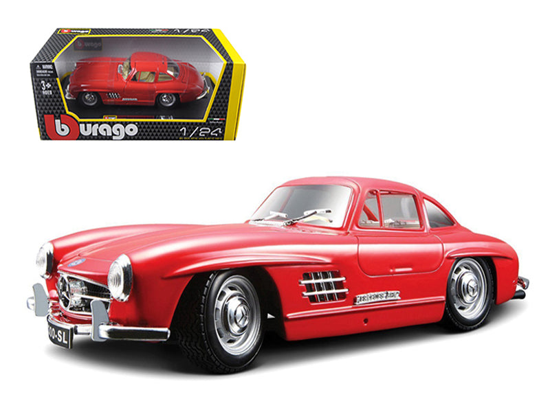 1954 Mercedes 300 SL Red Diecast Model Car