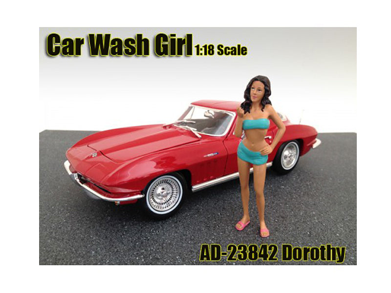 Dorothy Figurine Model Car Wash Girls Figure Summertime