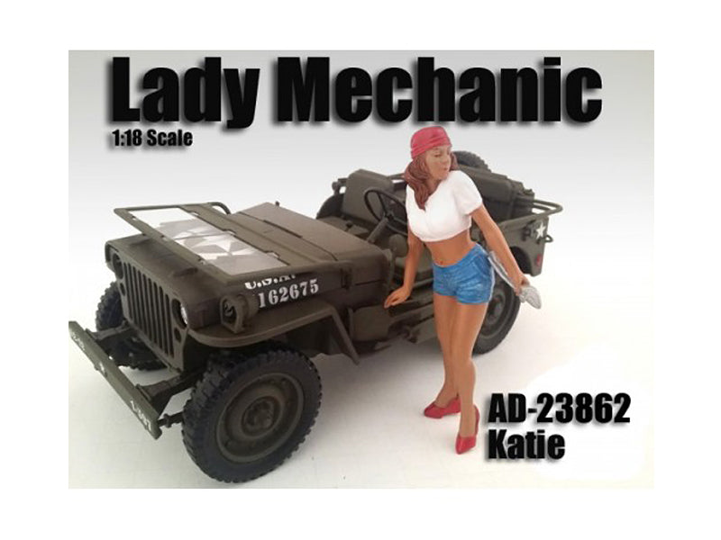 Lady Mechanic Katie Model Auto Mechanic Figure Automotive Repair