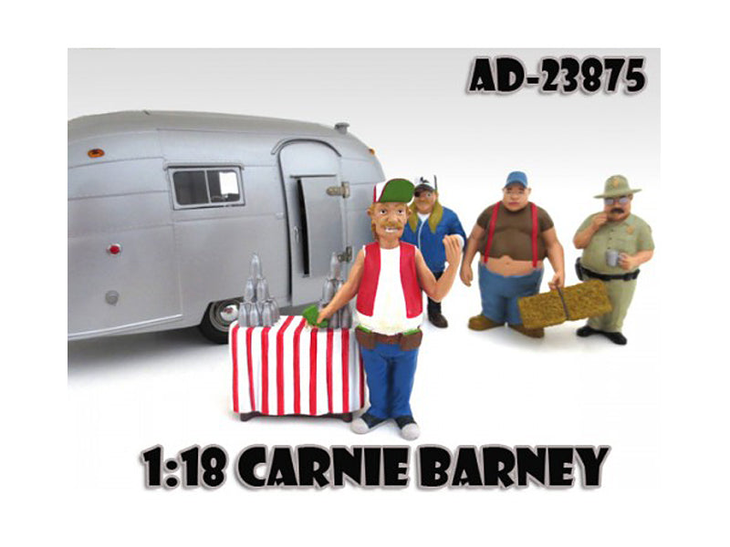 Carnie Barney Diecast Model Trailer Park Figure
