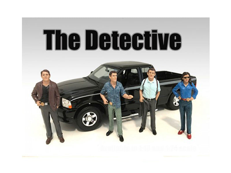 <span>Packed in a blister pack.</span>
<span>Only 4 figures will be received.</span>
<span>Detective #1</span>
<li