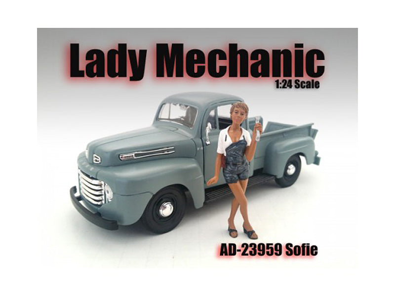 Lady Mechanic Sofie Model Auto Mechanic Figure Automotive Repair