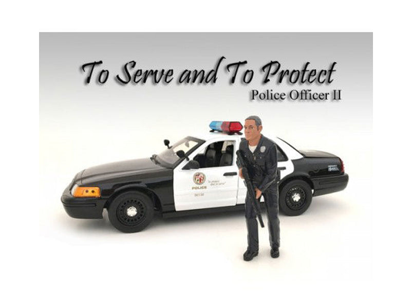 Model Police Officer Figure Law Enforcement
