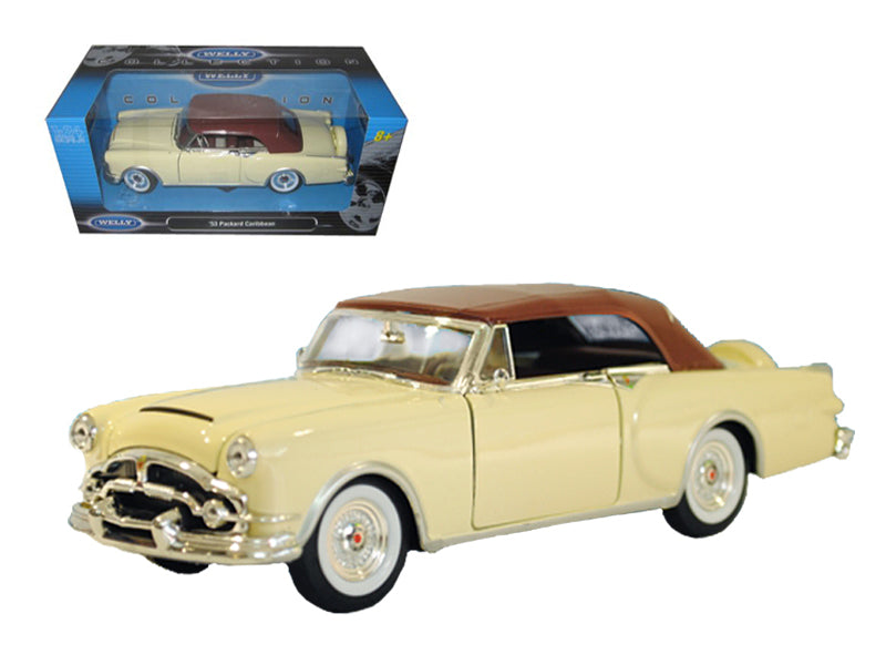 1953 Packard Caribbean Cream Diecast Model Car