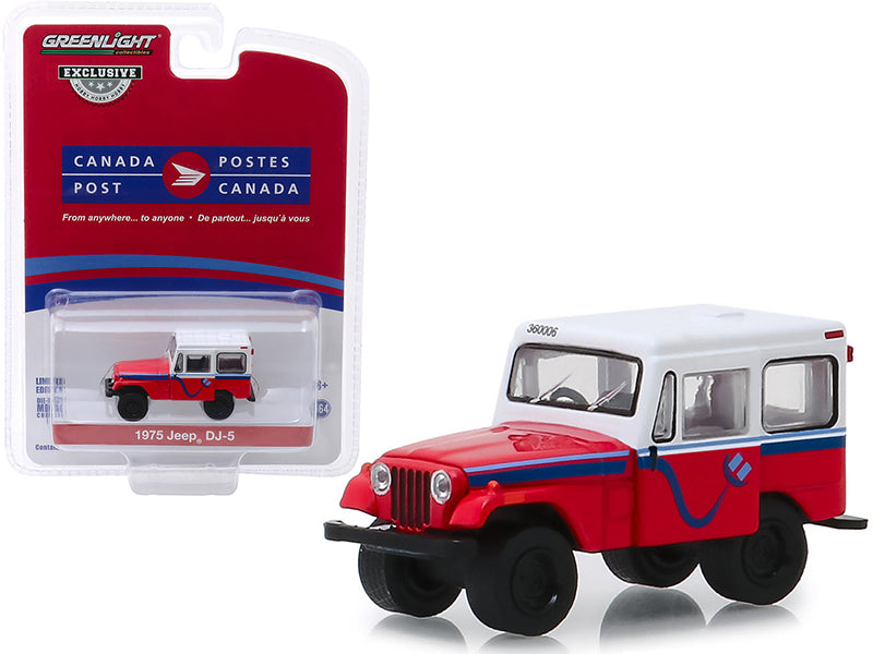 1975 Jeep DJ-5 Red Diecast Model Car