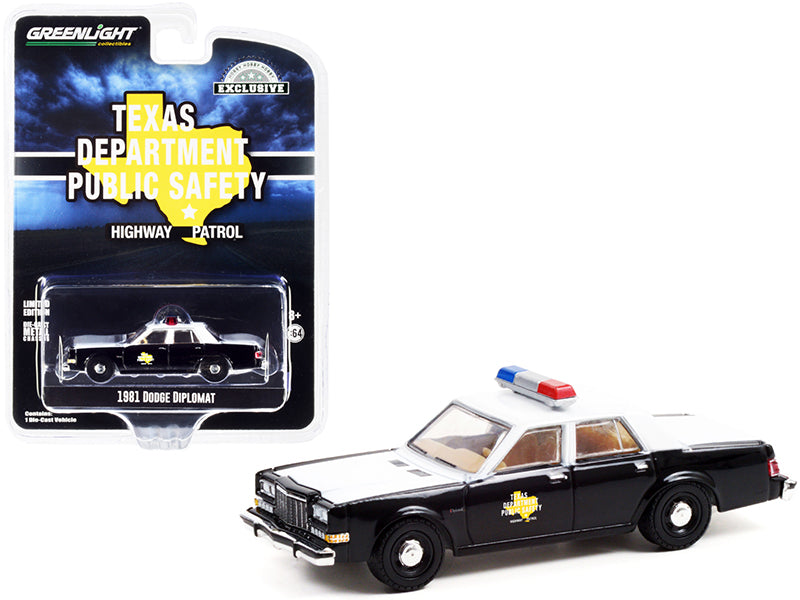 1981 Dodge Diplomat White Diecast Model Car