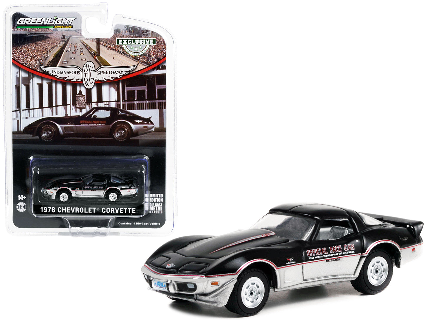 1978 Chevrolet Corvette 62nd Diecast Model Car