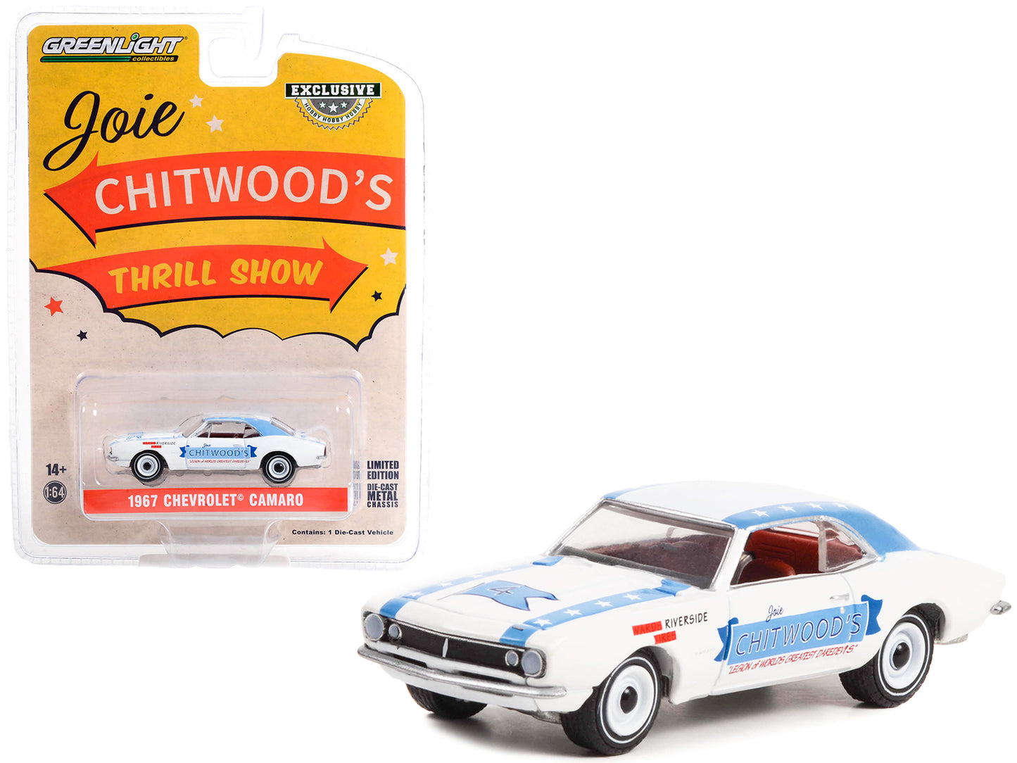 1967 Chevrolet Camaro White Diecast Model Car