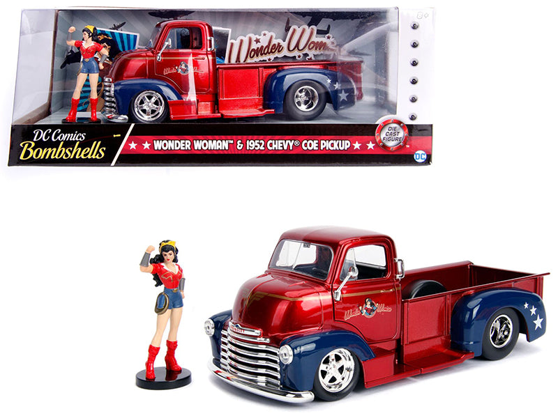 1952 Chevrolet COE Red Diecast Model Pickup Truck