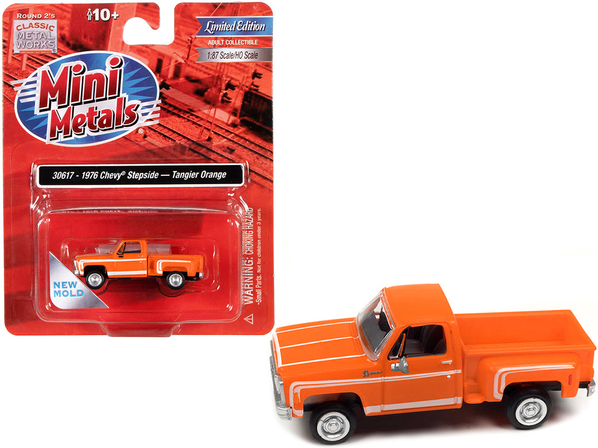 1976 Chevrolet Stepside Orange Model Pickup Truck