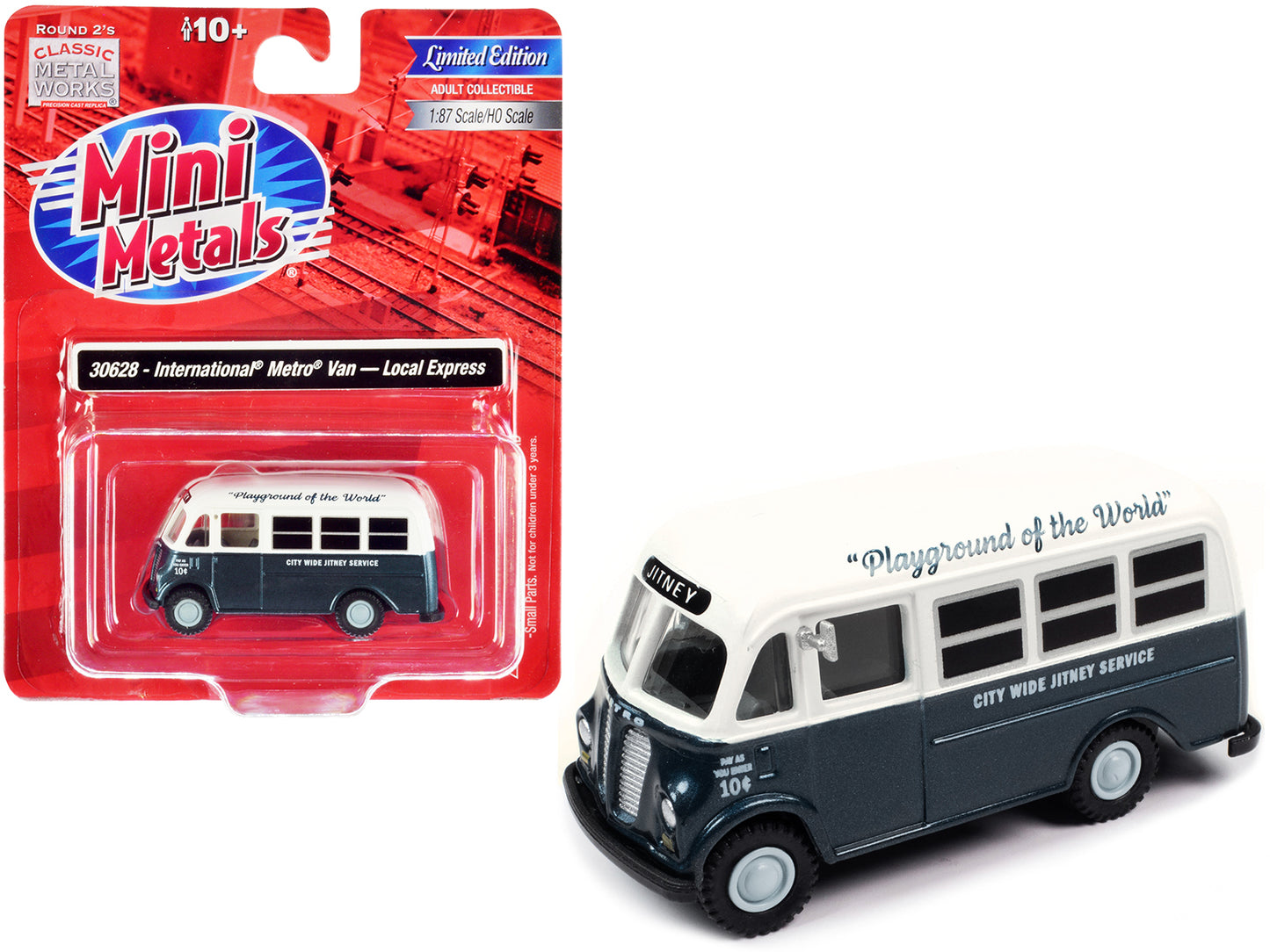 International MetroDark Blue Model Van