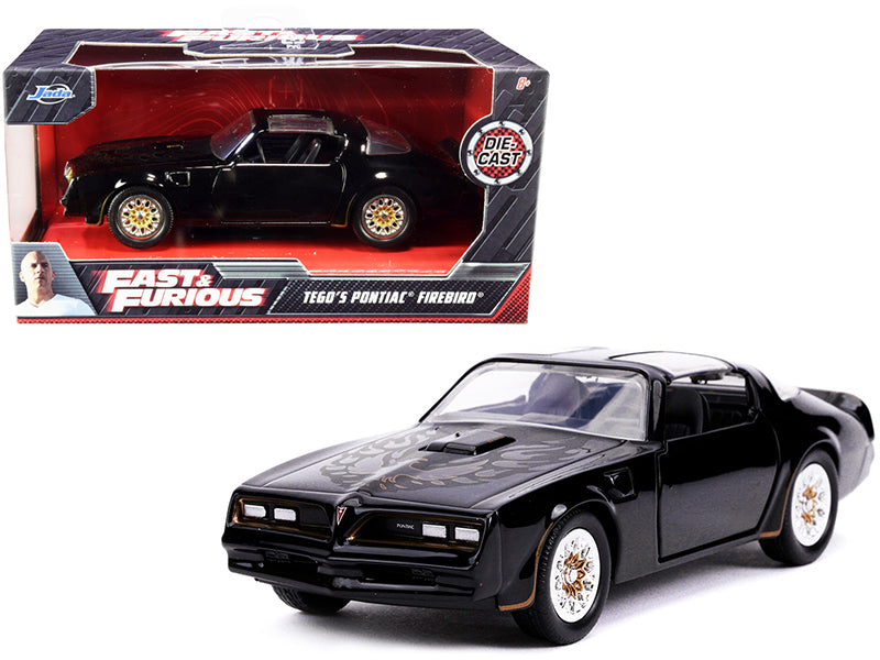 Tego's Pontiac Firebird Black Diecast Model Car