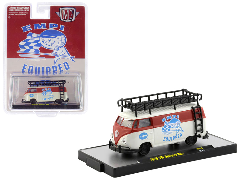 1960 Volkswagen Delivery White Diecast Model Van