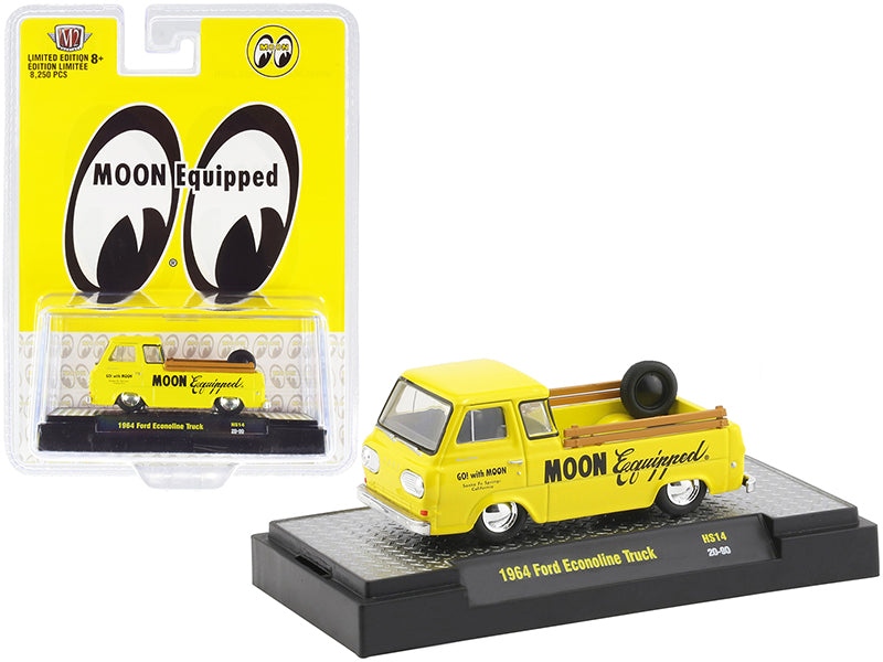 1964 Ford Econoline Yellow Diecast Model Pickup Truck