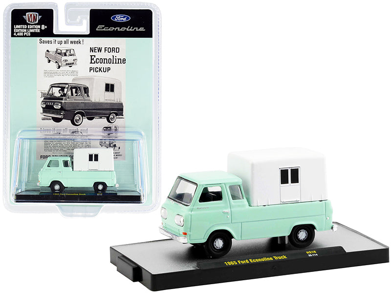 1965 Ford Econoline Green Diecast Model Pickup Truck