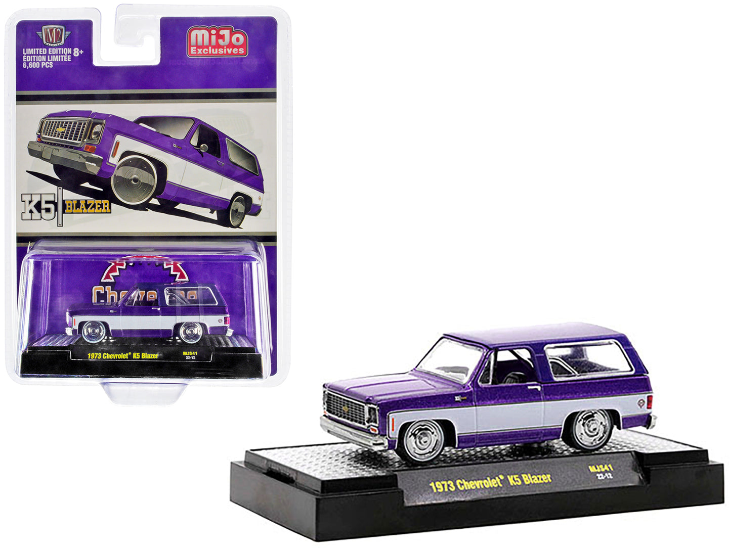 1973 Chevrolet K5 Blazer Purple Diecast Model Car