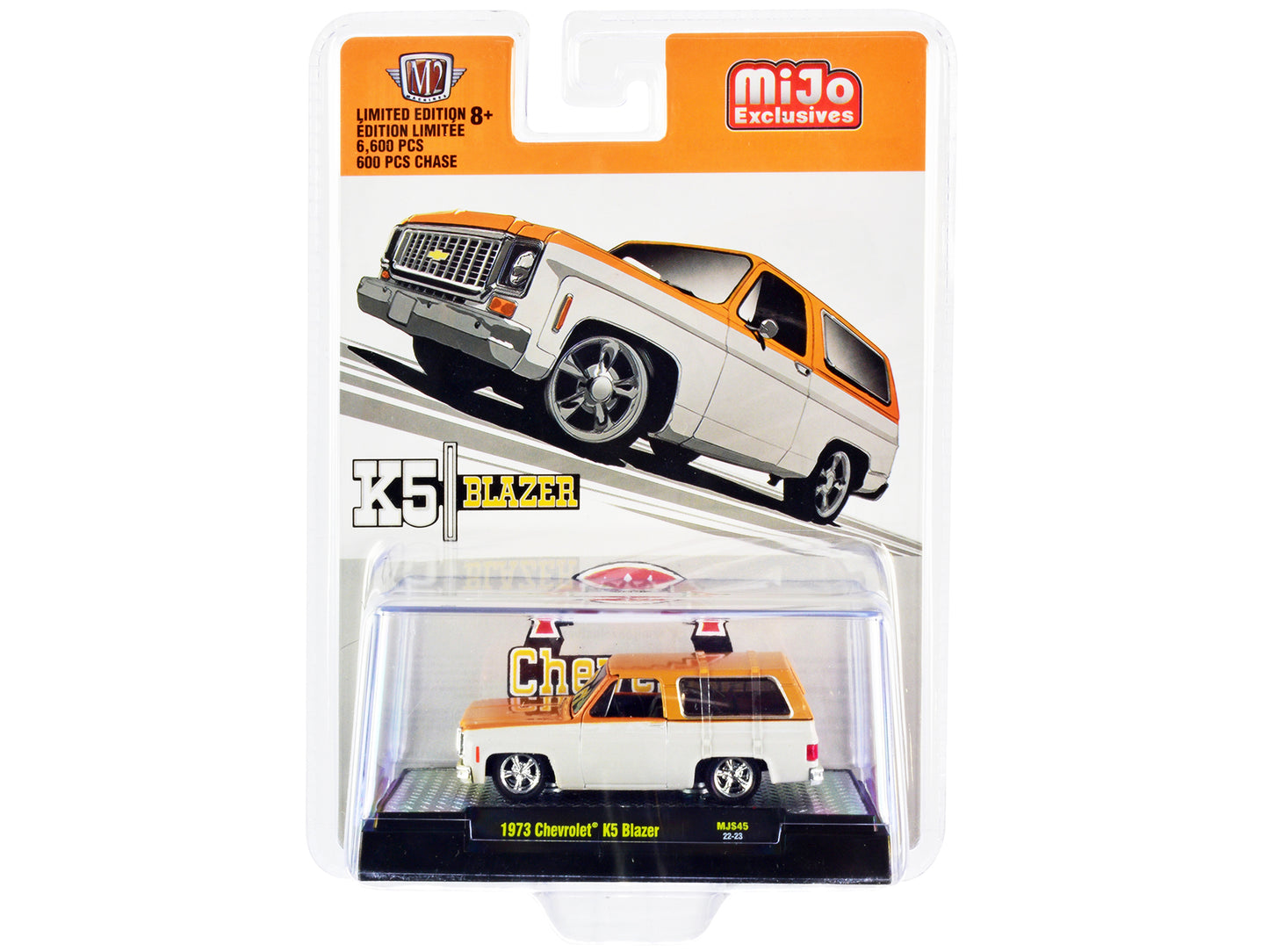 1973 Chevrolet K5 Blazer Orange Diecast Model Car