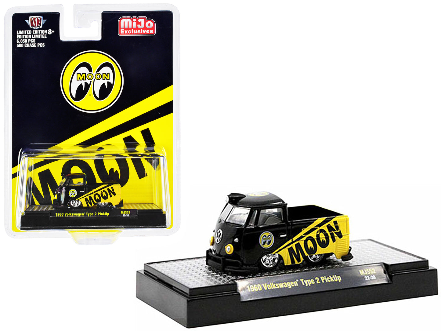 1960 Volkswagen Type 2 Black Diecast Model Pickup Truck