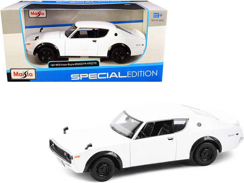 1973 Nissan Skyline 2000GT White Diecast Model Car