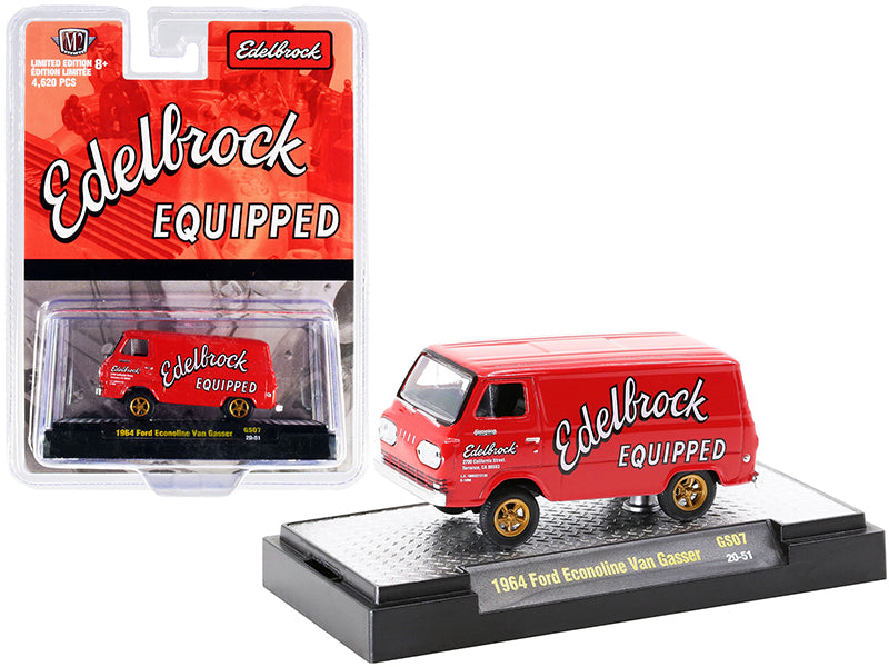 1964 Ford Econoline Red Diecast Model Van