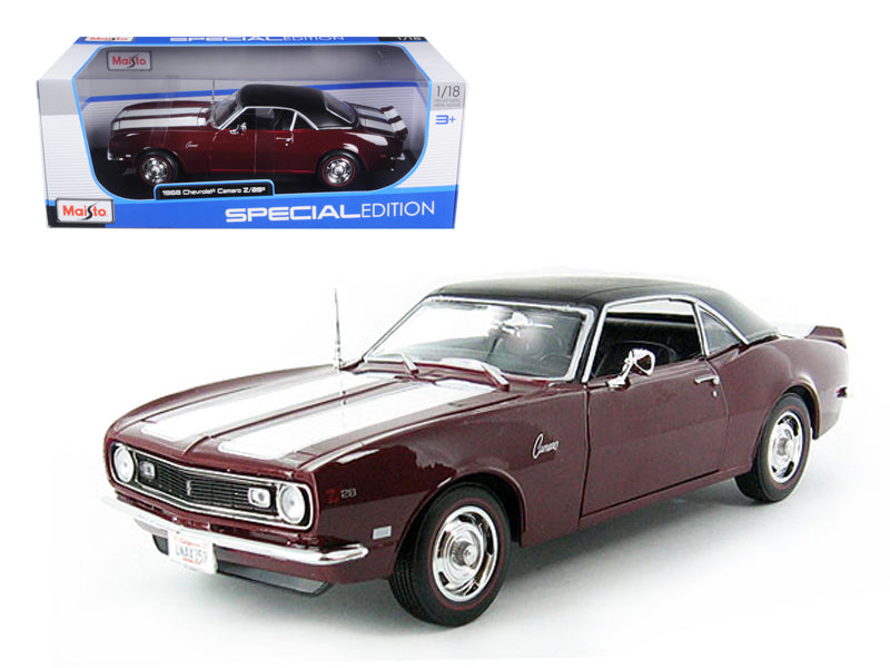 1968 Chevrolet Camaro Z Red Diecast Model Car