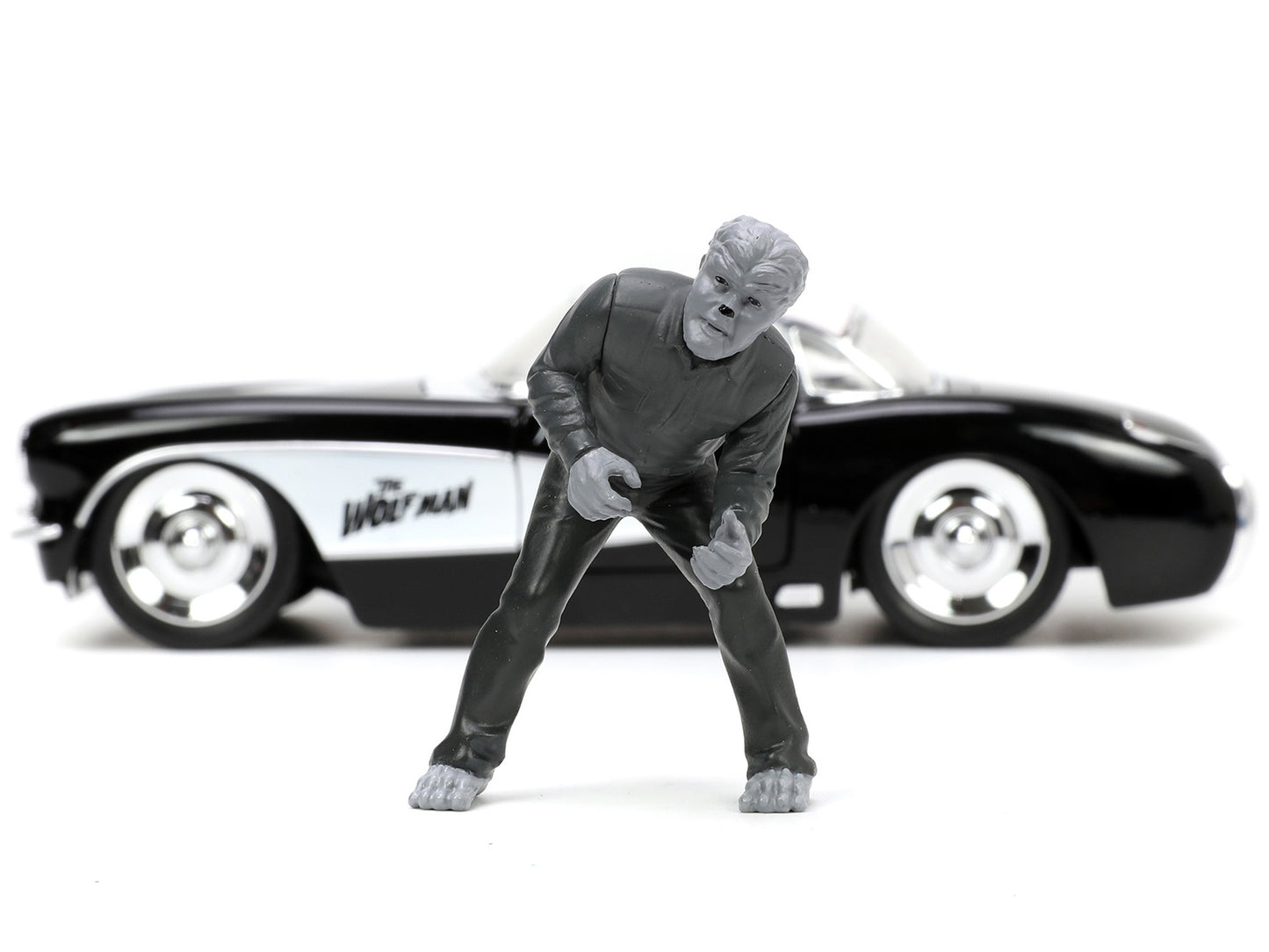 1957 Chevrolet Corvette Black Diecast Model Car