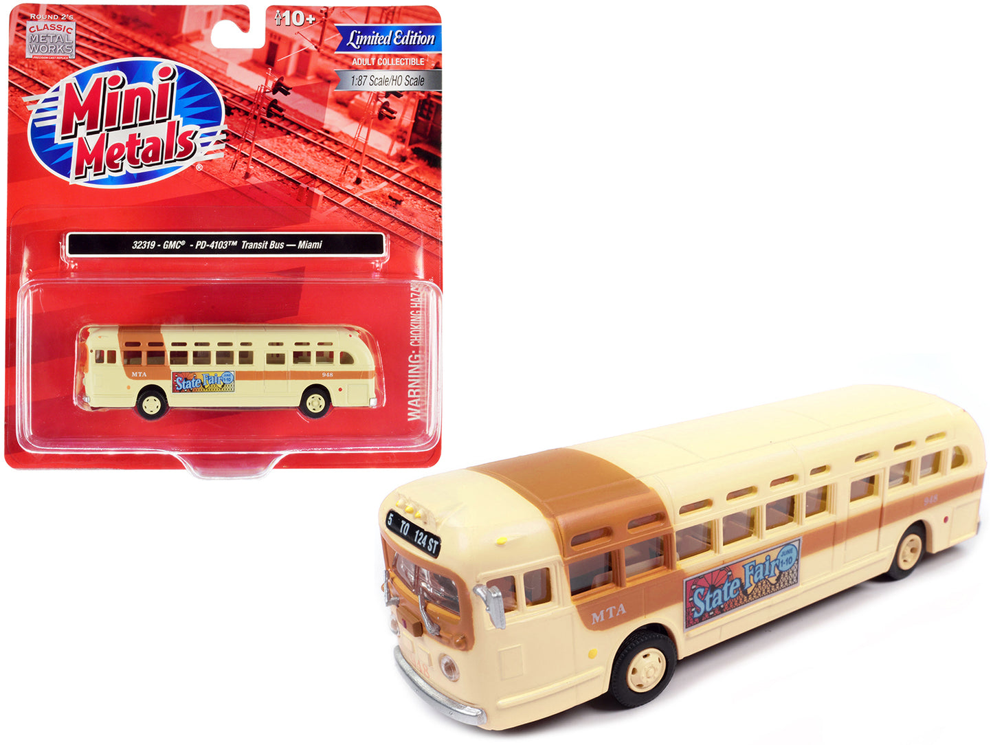 GMC PD-4103 Transit Beige Model Bus