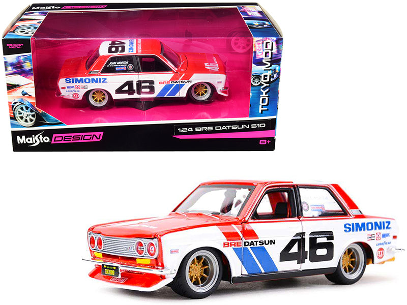 Datsun 510 #46 Simoniz Diecast Model Race Car