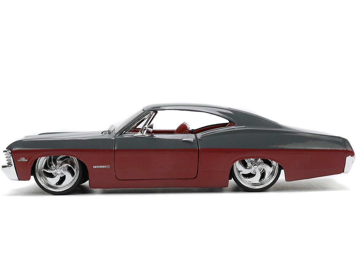 1967 Chevrolet Impala SS Gray Diecast Model Car
