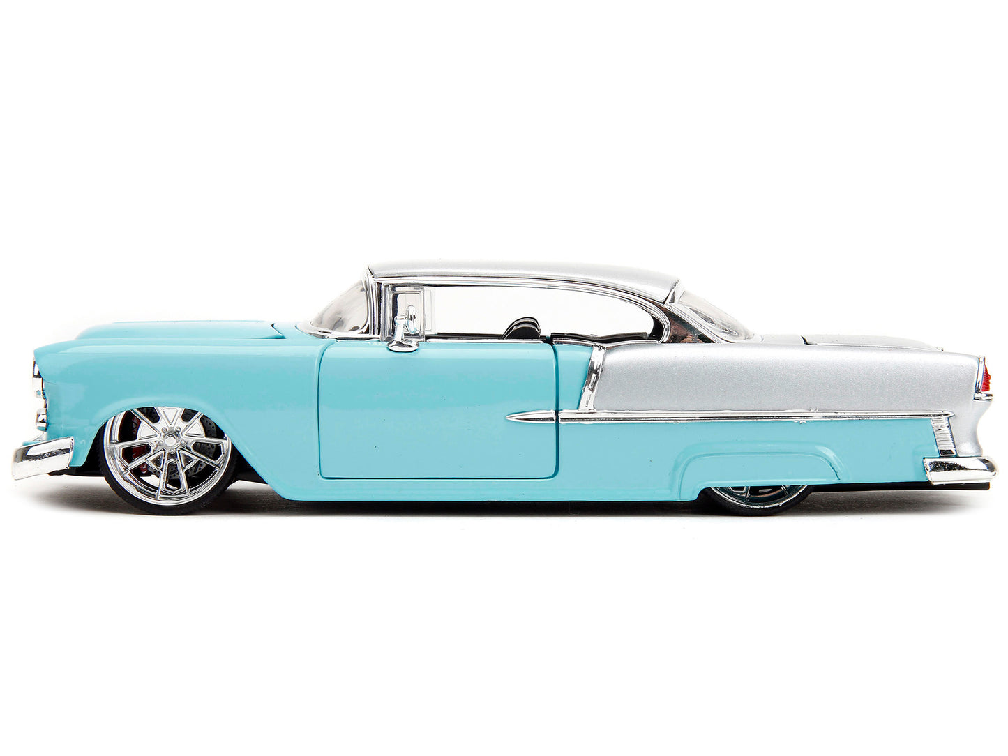 1955 Chevrolet Bel Air Blue Diecast Model Car
