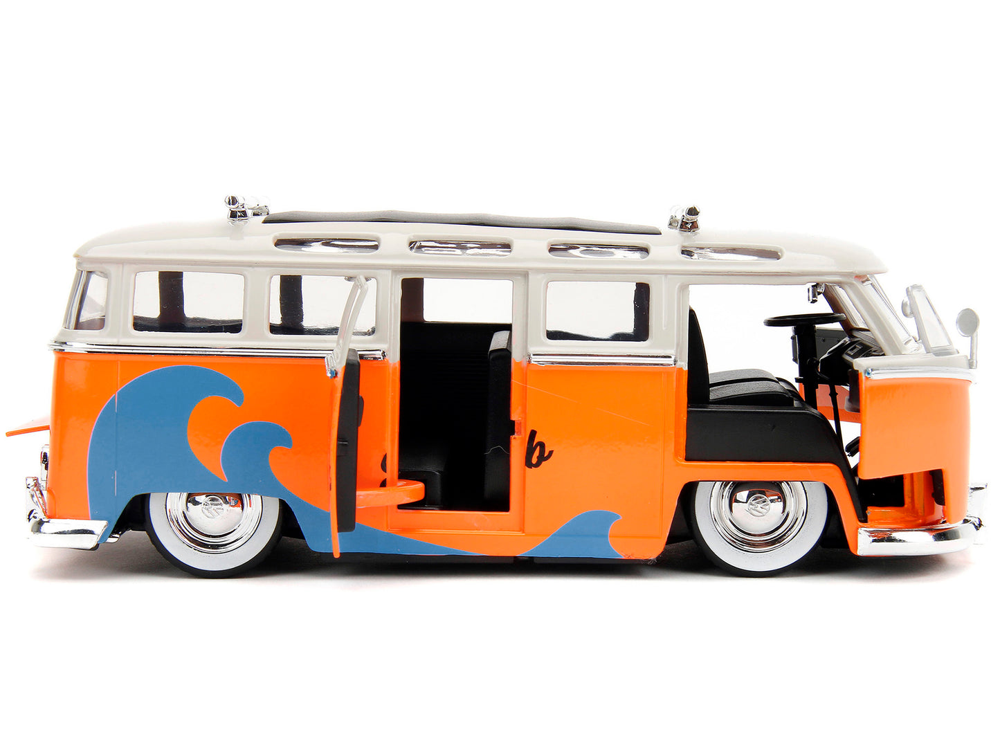 1962 VolkswagenSanta Orange Diecast Model Van
