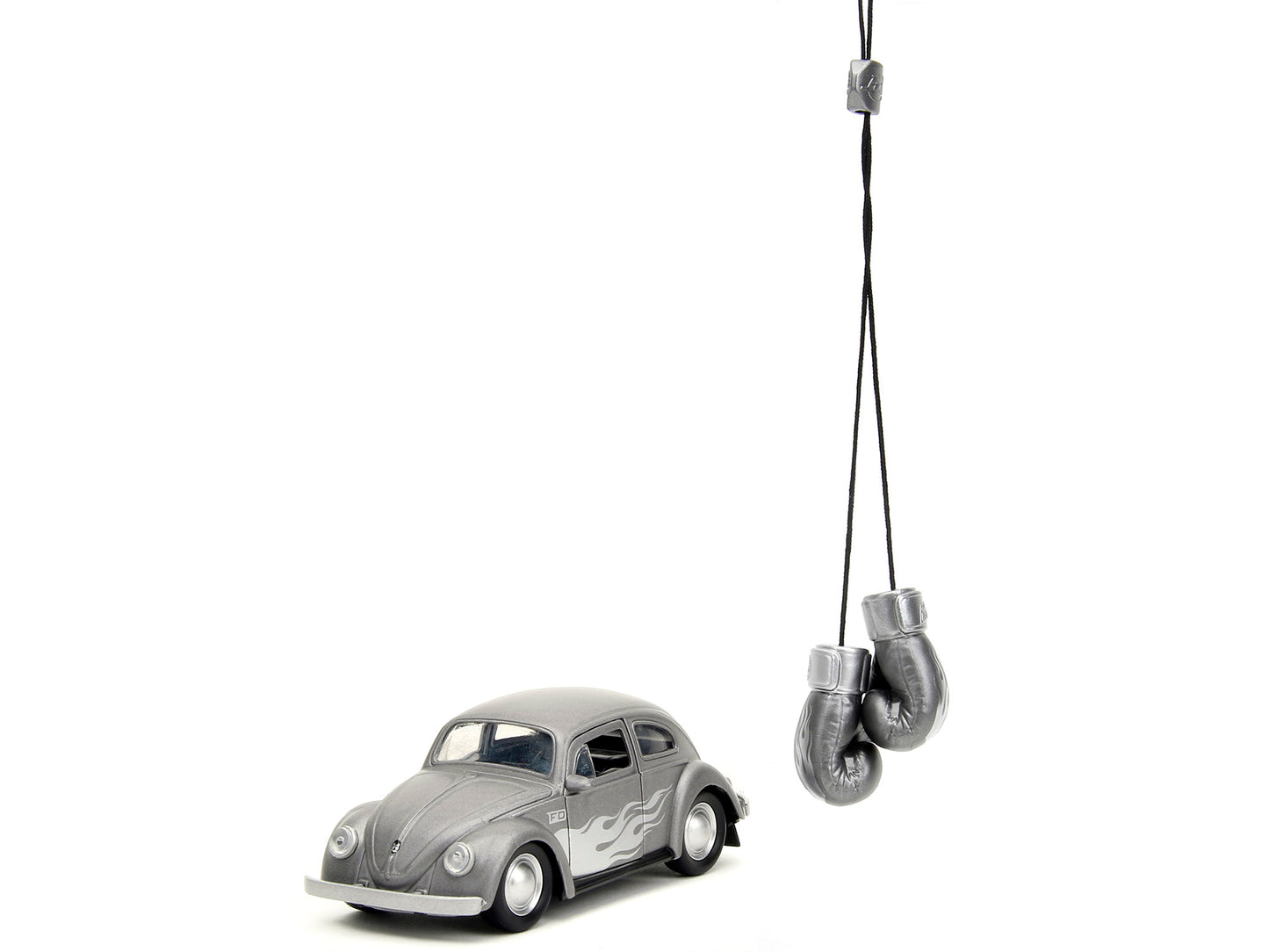 1959 Volkswagen Beetle Gray Diecast Model Car